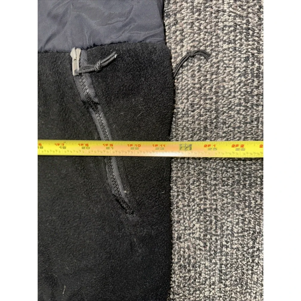 VTG‎ The North Face Polartec Denali XL Black Long Sleeve Fleece Zip Jacket